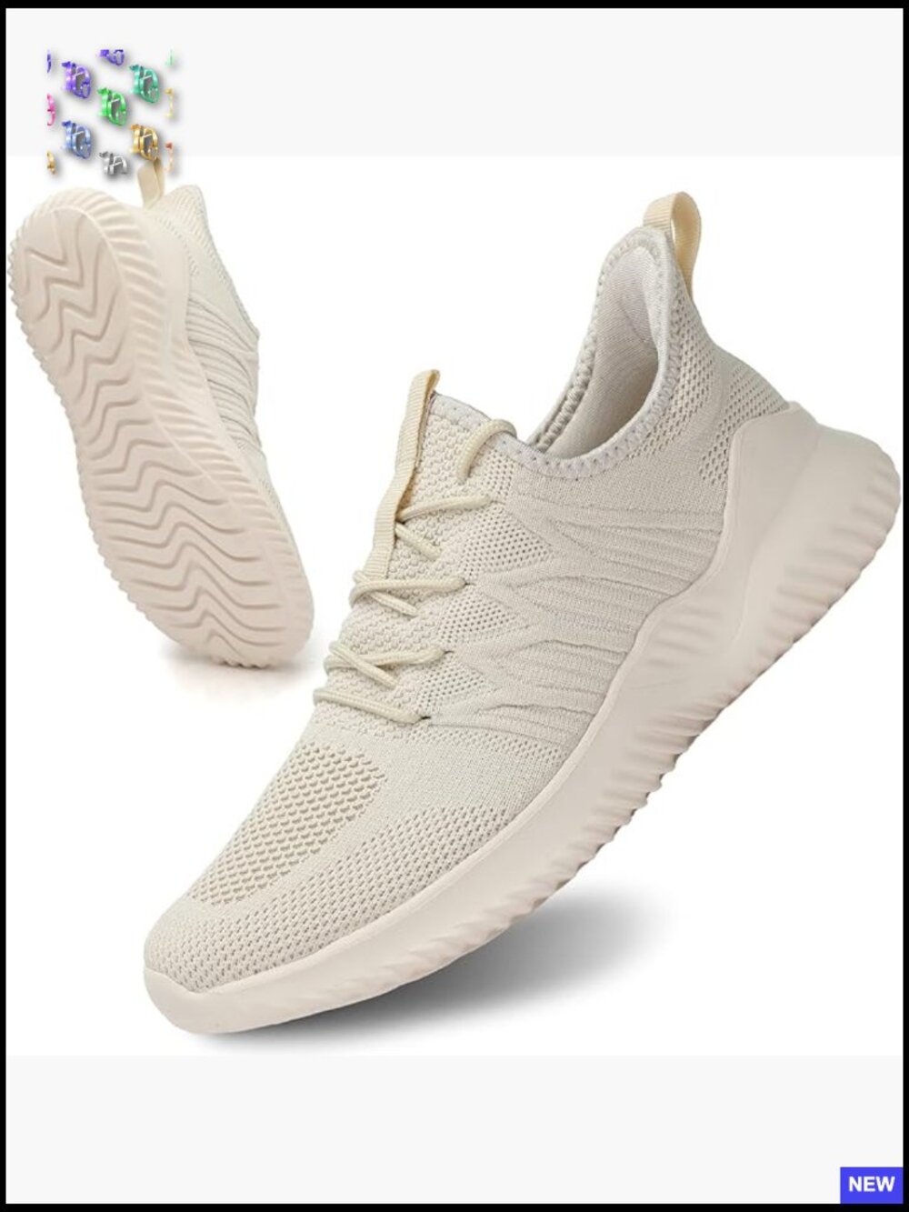 Lightweight Breathable Mesh Sneakers Slip On Running Shoes Athletic Trainers